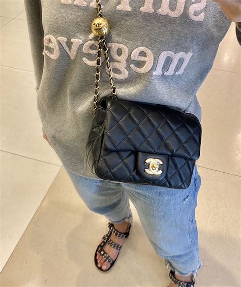 chanel small chain purse|chanel purse with chain strap.